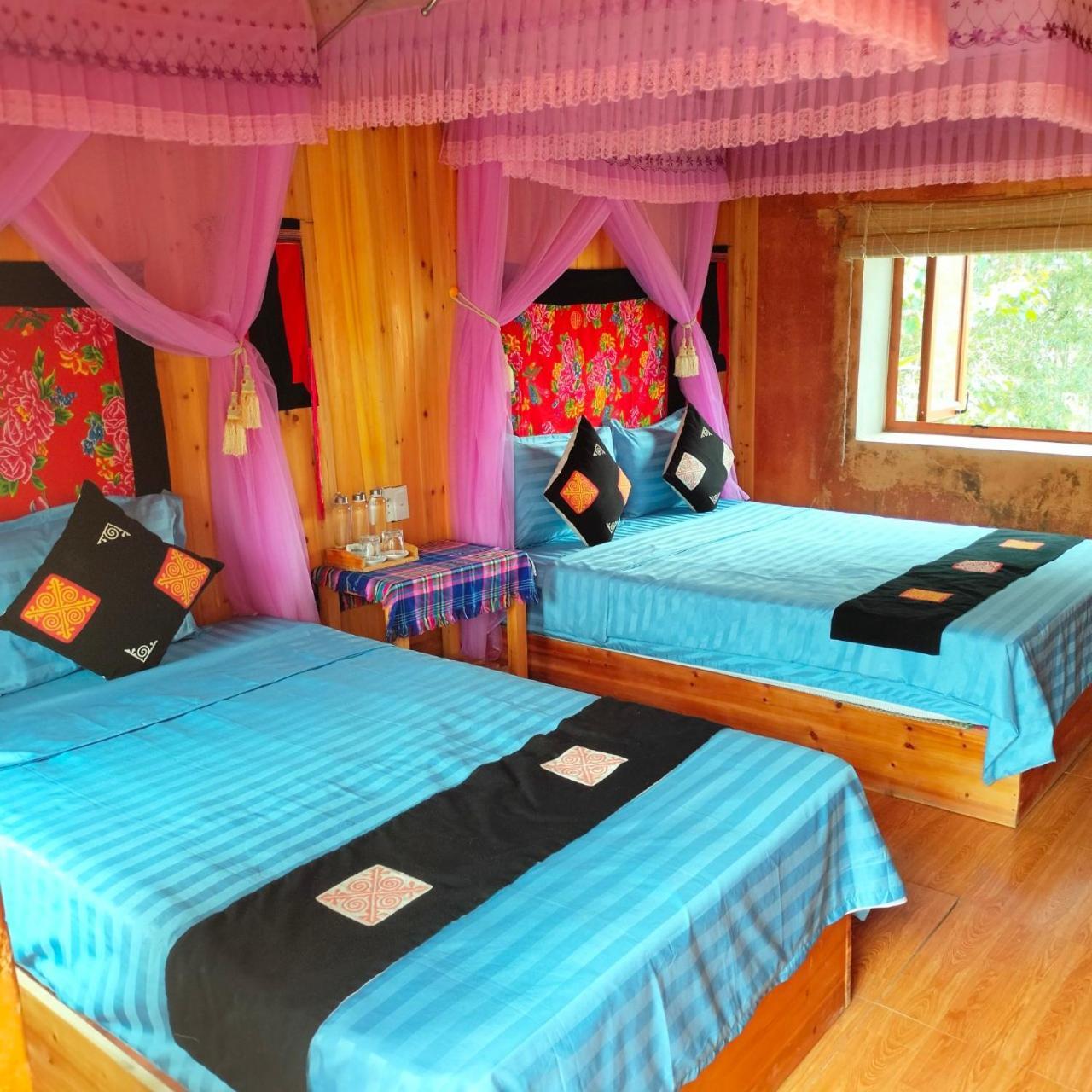 Hong Thu Homestay & Bungalow Quan Ba Exteriör bild