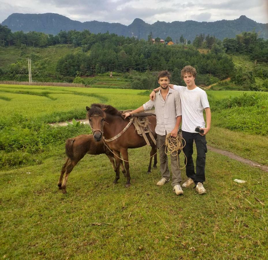 Hong Thu Homestay & Bungalow Quan Ba Exteriör bild